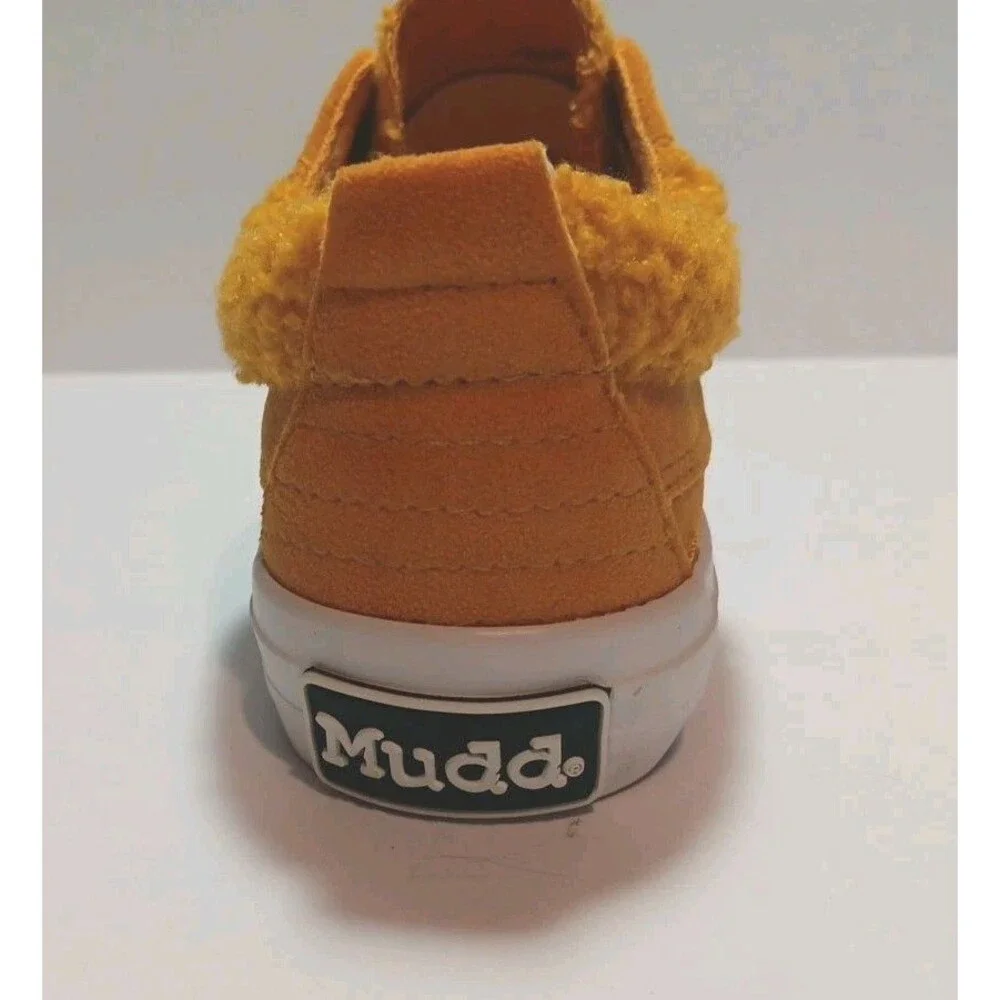 Tennis Shoes Size 1 Youth, Unisex Mudd Shoes, Yellow, Slip On